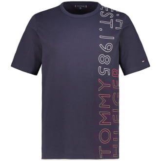 T-Shirt mit Label-Print marine_DW5 | 3XL