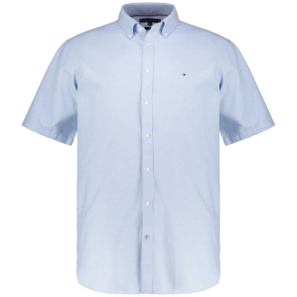 Freizeithemd aus Baumwoll-Leinen-Mix hellblau_C14 | 3XL