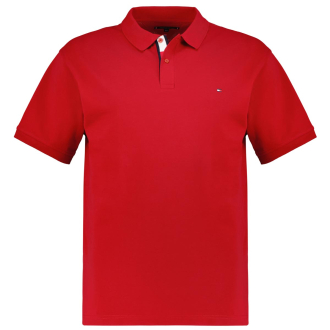 Poloshirt mit Logo-Details rot_XMP | 3XL