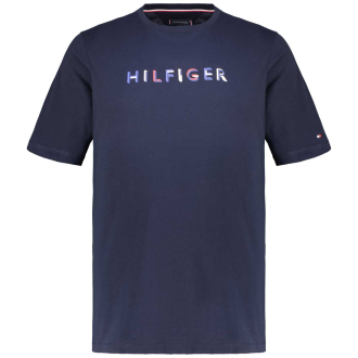 T-Shirt mit Label-Print marine_DW5 | 3XL