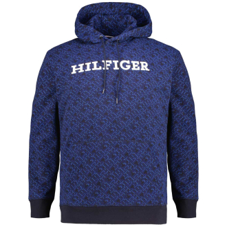 Hoodie mit Label-Stickerei marine_DW5 | 4XL
