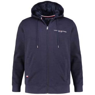 Sweatjacke mit Teddy-Fleece marine_DW5 | 3XL