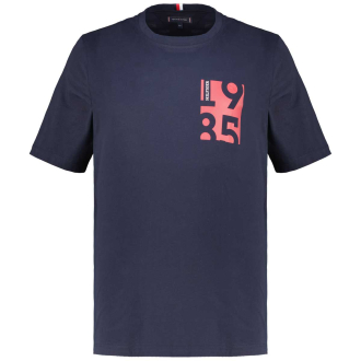 T-Shirt mit Label-Print marine_DW5 | 3XL