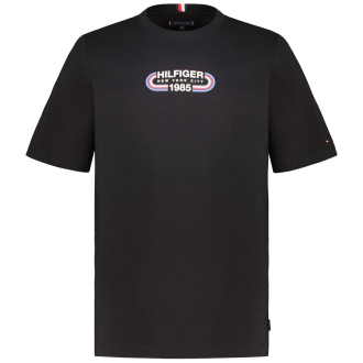 T-Shirt mit Print schwarz_BDS | 3XL