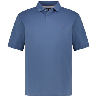 Poloshirt mit Elasthan blau_DBZ | 3XL