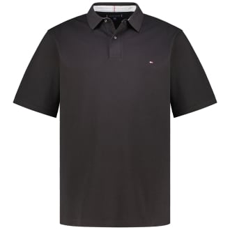 Poloshirt mit Elasthan schwarz_BDS | 4XL