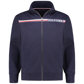 Sweatjacke aus Baumwollmischung marine_DW5 | 4XL