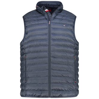 Steppweste mit Label-Details, wasserabweisend, packbar marine_DW5 | 3XL