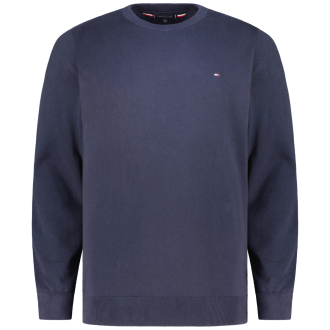Feinstrickpullover aus Baumwolle marine_DW5 | 4XL