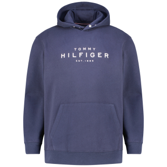 Hoodie mit Label-Print marine_DW5 | 3XL