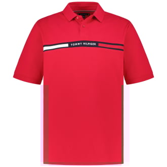 Poloshirt mit Elasthan rot_XLD | 3XL