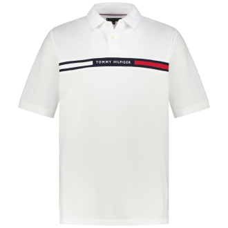 Poloshirt mit Elasthan weiß_YBR | 3XL