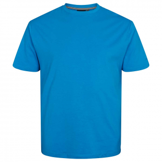 T-Shirt aus Baumwolle mittelblau_570 | 3XL