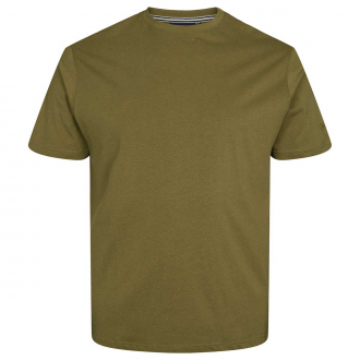 T-Shirt aus Baumwolle oliv_660 | 3XL