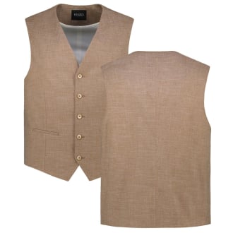 Weste mit Stretch beige_34/75 | 62