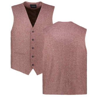 Wollweste mit Stretch rot_64 | 60