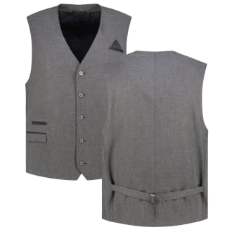 Weste mit Stretch, knitterresistent dunkelgrau_03/34 | 62