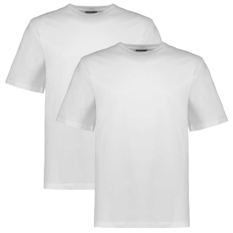 Doppelpack T-Shirt aus Baumwolle weiß_100 | 3XL
