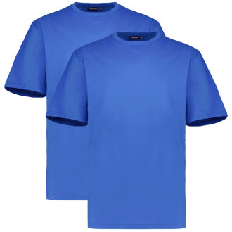 T-Shirts im Doppelpack mit Rundhalsausschnitt blau_340 | 3XL