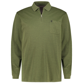 Poloshirt "Soft Knit", bügelleicht oliv_502 | 4XL