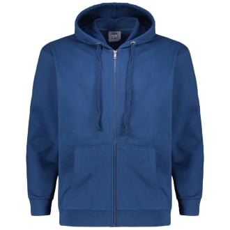 Kapuzenjacke aus Baumwolle blau_160 | 3XL