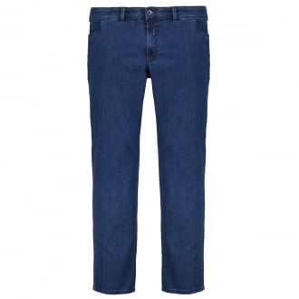 Stretchjeans "Luke" in Five-Pocket-Form blau_25 | 64