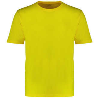 T-Shirt aus Baumwolle gelb_537 | 3XL