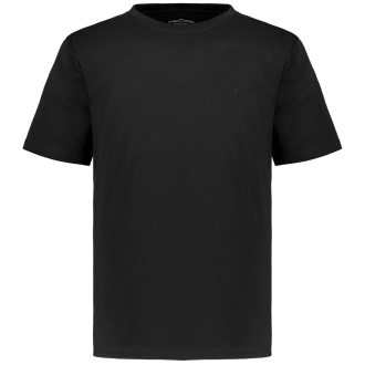 T-Shirt aus Baumwolle schwarz/schwarz_800 | 3XL