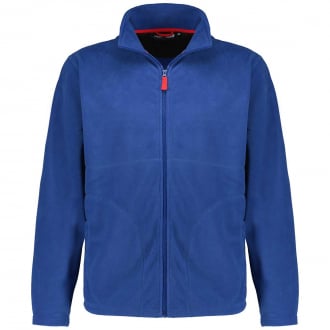 Fleecejacke mit Stehkragen dunkelblau_580 | 7XL
