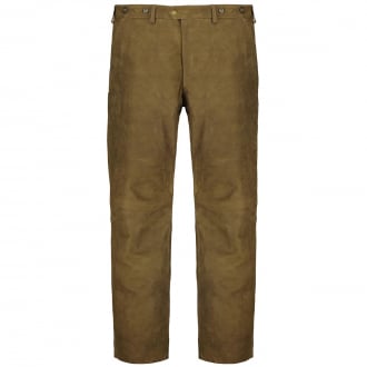 Lederhose aus Büffelleder oliv_315 | 31