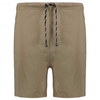 Leichte Shorts aus Baumwoll-Jersey khaki_441 | 3XL