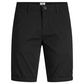 Chino-Shorts mit Stretch schwarz_BLACK | W46