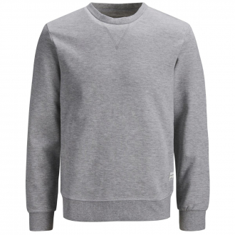 Sweatshirt aus Baumwoll-Mix hellgrau_LIGHT GREY MELANGE | 3XL