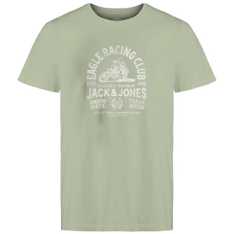 T-Shirt mit Motiv-Print grün_CELADON GREEN | 4XL
