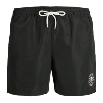 Badeshorts im Set mit Badetuch schwarz_BLACK | W48