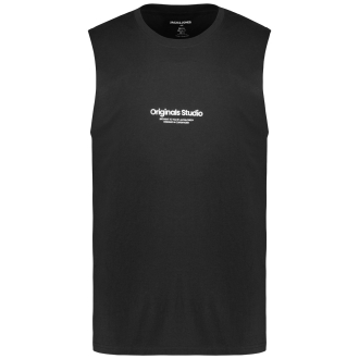 Tanktop mit Print schwarz_BLACK | 3XL