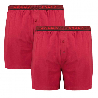 2er-Pack Boxershorts mit Elasthan rot_590 | 10