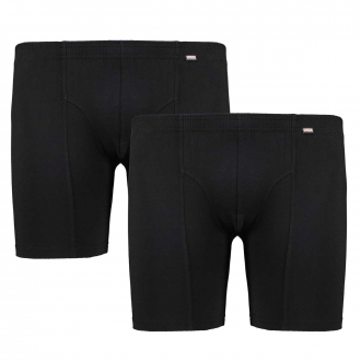 Doppelpack Pants mit längerem Bein schwarz_700 | 8