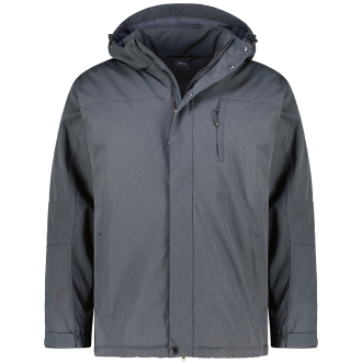 Wattierte Funktionsjacke, wasser- und winddicht anthrazit_15 | 3XL