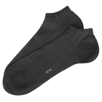 Sneakersocken "24/7" aus Biobaumwolle schwarz_3000 | 45-46