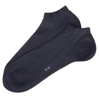 Sneakersocken "24/7" aus Biobaumwolle dunkelblau_6375 | 45-46