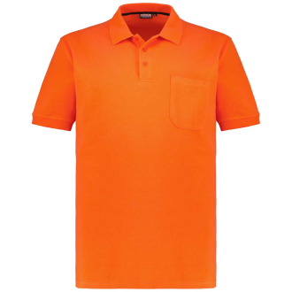 Poloshirt aus Baumwoll-Piqué orange_540 | 3XL