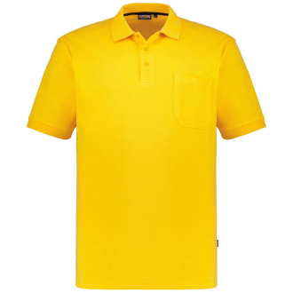 Poloshirt aus Baumwoll-Piqué gelb_620 | 3XL