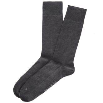 Socke mit weichem Komfortbund, ultrafeines Maschenbild grau_319 | 47-50