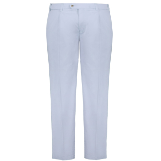 Super leichte Bundfaltenhose mit Stretch hellgrau_28/32 | 33
