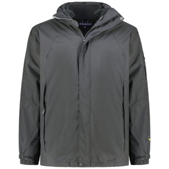 3-in-1 Funktionsjacke, wasserdicht schwarz_700 | 3XL