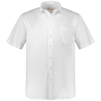 Freizeithemd mit Stretch weiß_SATIN WHITE | 3XL