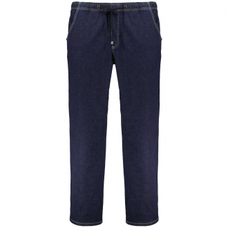 Schlupf-Jeans mit Stretch dunkelblau_580 | 5XL