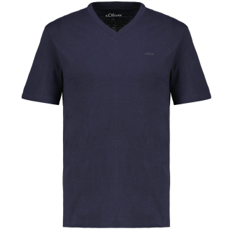T-Shirt aus Biobaumwolle dunkelblau_5959 | 3XL
