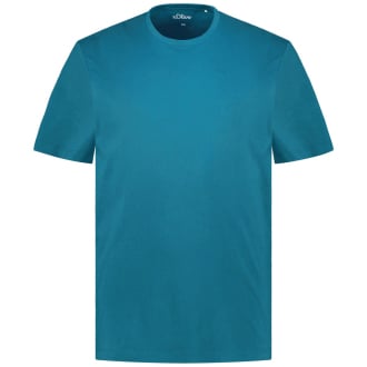 T-Shirt aus Baumwolle blaugrün_6767 | 3XL